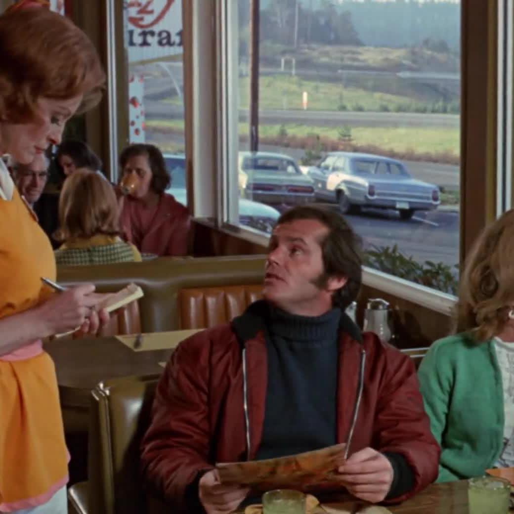 Five Easy Pieces Diner Scene
