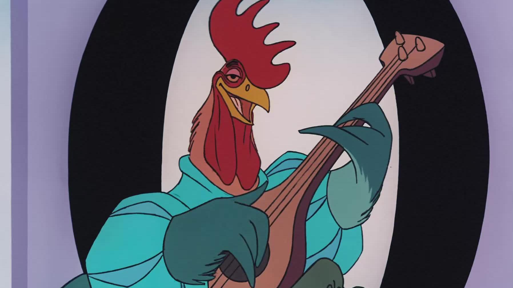 Oh, incidentally, I'm Alan-A-Dale, a minstrel. That's an early-day folk ...