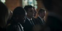 Attending the address
