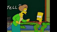 Bart Simpson, you can’t bring a python to school!