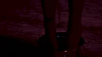 (Blood spluttering)
