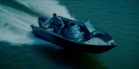 (boat engine whirring)