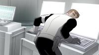 [ Both grunting ]