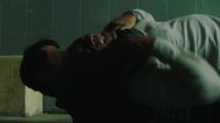 [both grunting]