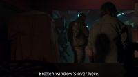 Broken window's over here