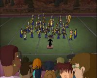 [ cheering]