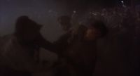 Come on, let him get through!