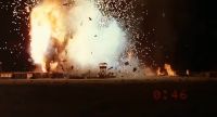 [continuous explosions]
