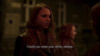 Could you raise your arms, please