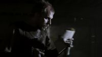 (crumples parchment, testing it)
