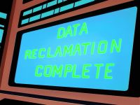 Data reclamation completed