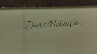 Dear Ndugu