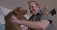 (dog whining) - Now