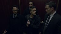 (ELEVATOR DINGS) (DOOR OPENS)