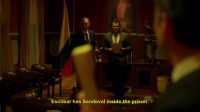 Escobar has Sandoval inside the prison