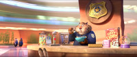JUDY Excuse me GASPSDown hereHiO M GoodnessThey really did hire a bunny LAUGHS Whatgotta tell you you are even cuterthan thought you'd beOh ah You probably didn't knowbut a bunny can call another
