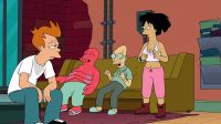 Fry? Leela? I didn't recognize you with your head all swollen. But it looks better now. I guess the