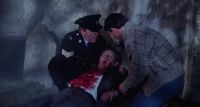 Get some help. He's bleeding to death