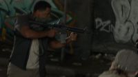 [Gun cocks]