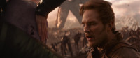 You're not so strong now huhWhere is GamoraMy Gamora No bullshitWhere is sheHe is in anguishGoodHe He mournsWhat does this monster have to mournGamoraWhatHe took her to VormirHe came back with the