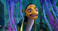 And he trips underwaterWho in the halibut trips under waterAnd by the way on what