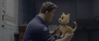 Hello buzzI am sox Your personal companion robotMy what I was issued by star commandto ease your emotional transition after your time awayWell that's very considerate of you robot felineBut no thank