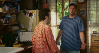 Higgins what are you doingI don't wear pants at my houseI'm not wearing them in your house SorryThat was a man's ass