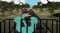 [honking]