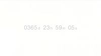 If a clock could count down to the exact moment