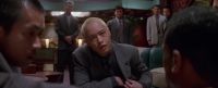 FBI huhNo I ain't FBII'm a security guard I work at the mallNow wipe yourself offYou're bleedingOh hell nawHe just playing man He ain't mean thatHe meant cut me loose Let me go