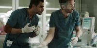 Injecting saline