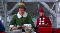 It's all right buddyJust how many etch a sketches did you get finishedCome on buddy how manyEighty fiveThat puts you915 off the paceElf 1 Ooh that's badWhy don't you just say itI'm the worst toy maker