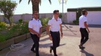 It's hot. - Here they come