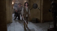 Kill the dark one and the giant, but leave the third for questioning
