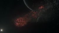 Leaving the material behind