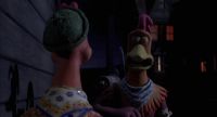 All of you l've been trying to tell you Let's get it straightYou want to get every chicken out of here at onceOf course You're certifiableYou can't pull that off Where there's a will there's a