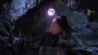 (light splashes)