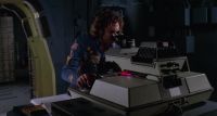 (Machine humming)