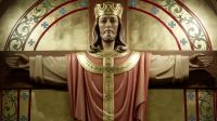[man] chanting in Latin
