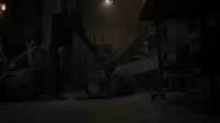 Michaela! -My leg!