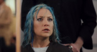 My hair's blue