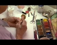 NOW, USING A SMALL, POINTED TOOL