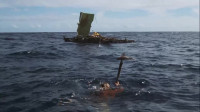 Okay. Here we go, Wilson. You don't have to worry about anything. I'll do all the paddling. You just