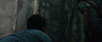 Okay. Okay, help me get him up. We gotta go. The maze is already changing. Hey, Minho! We can't just
