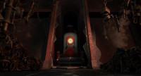 Open the door