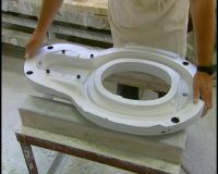 PIECES ARE GENTLY ASSEMBLED