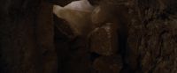 (rocks crashing)