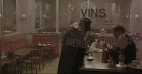 Someone for you, sir. Over there