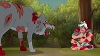 Step back. I'm not wounded