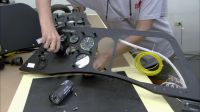Technicians now assemble and install